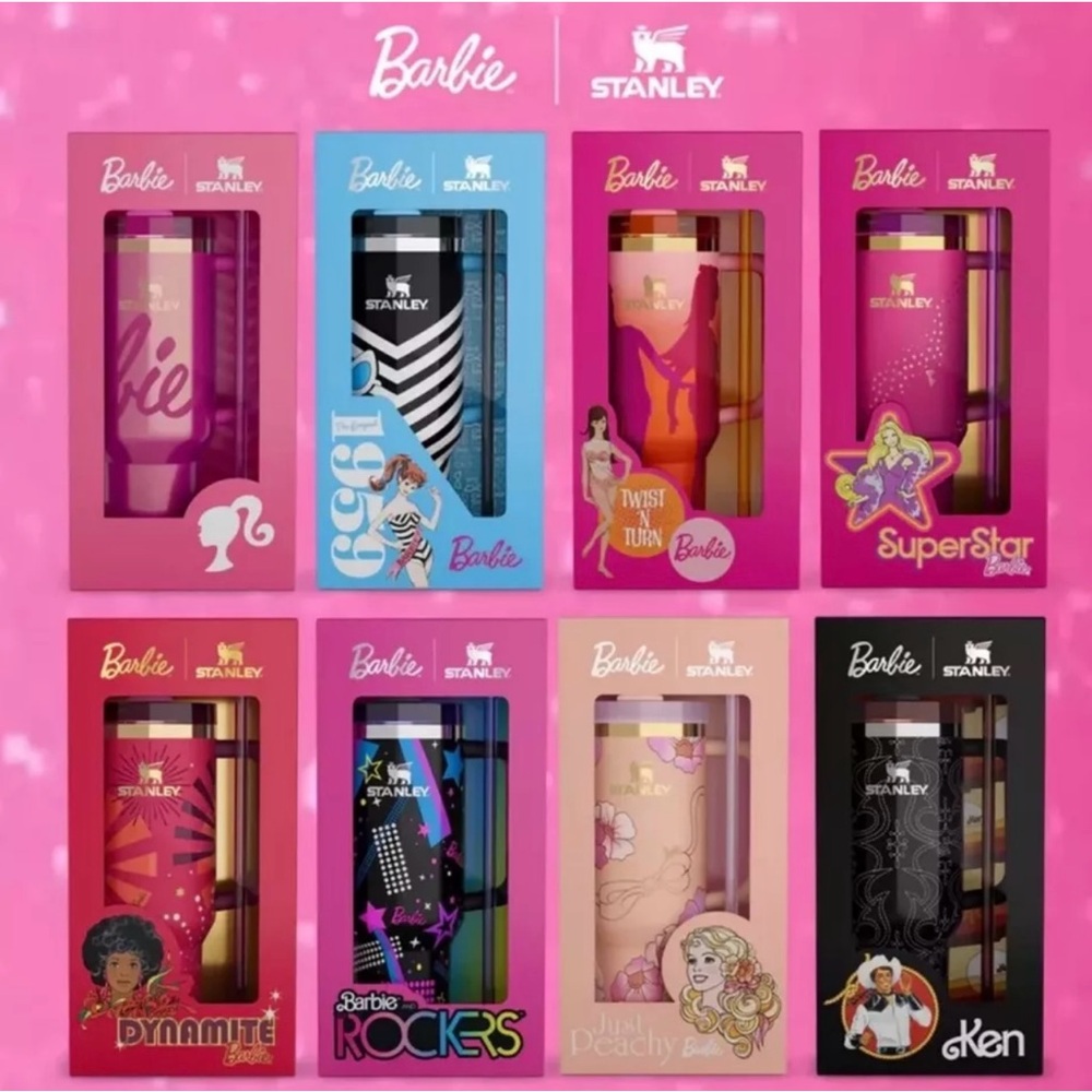 Entire Collection of Barbie Stanley Cups *Authentic*